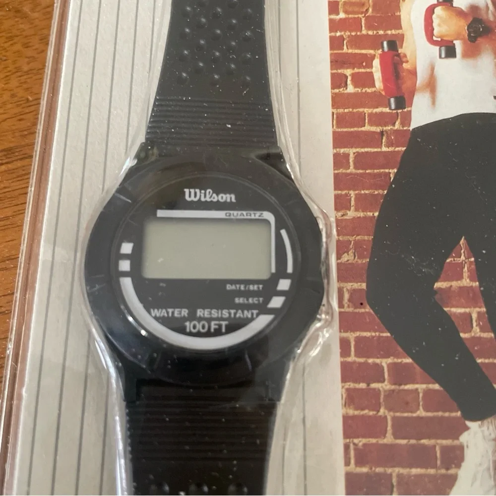 Vintage Wilson Black Water-Resistant Smartwatch 90’s